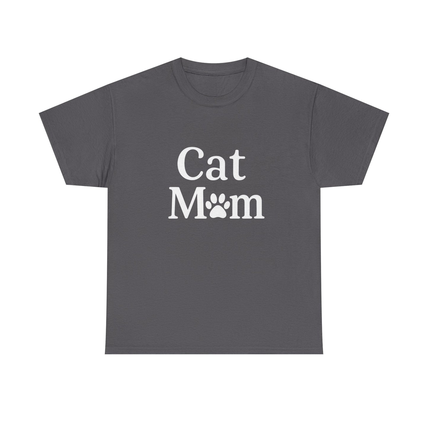 Cat Mom Heavy Duty Unisex Tee Sizes Small - 5XL (11 colors)