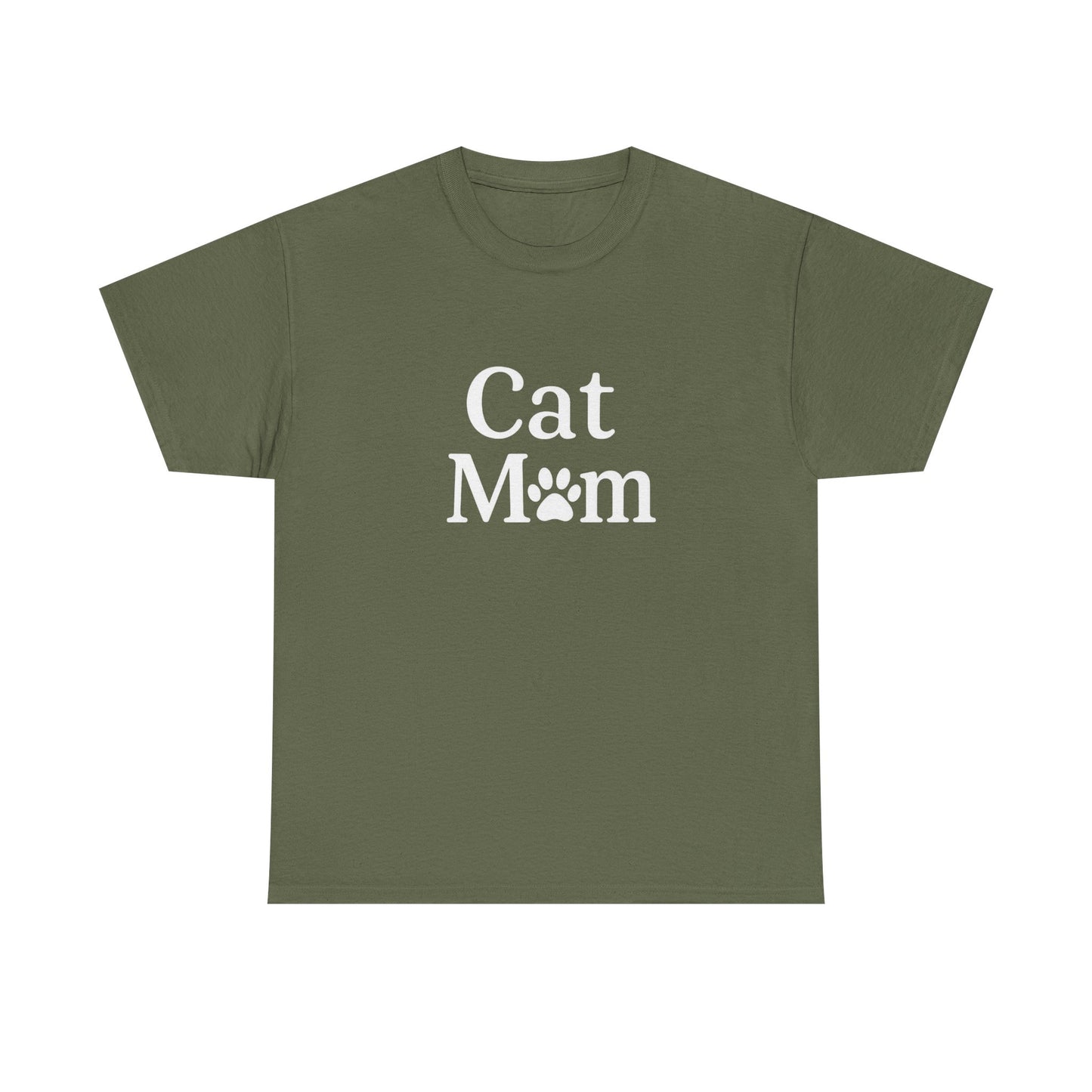 Cat Mom Heavy Duty Unisex Tee Sizes Small - 5XL (11 colors)