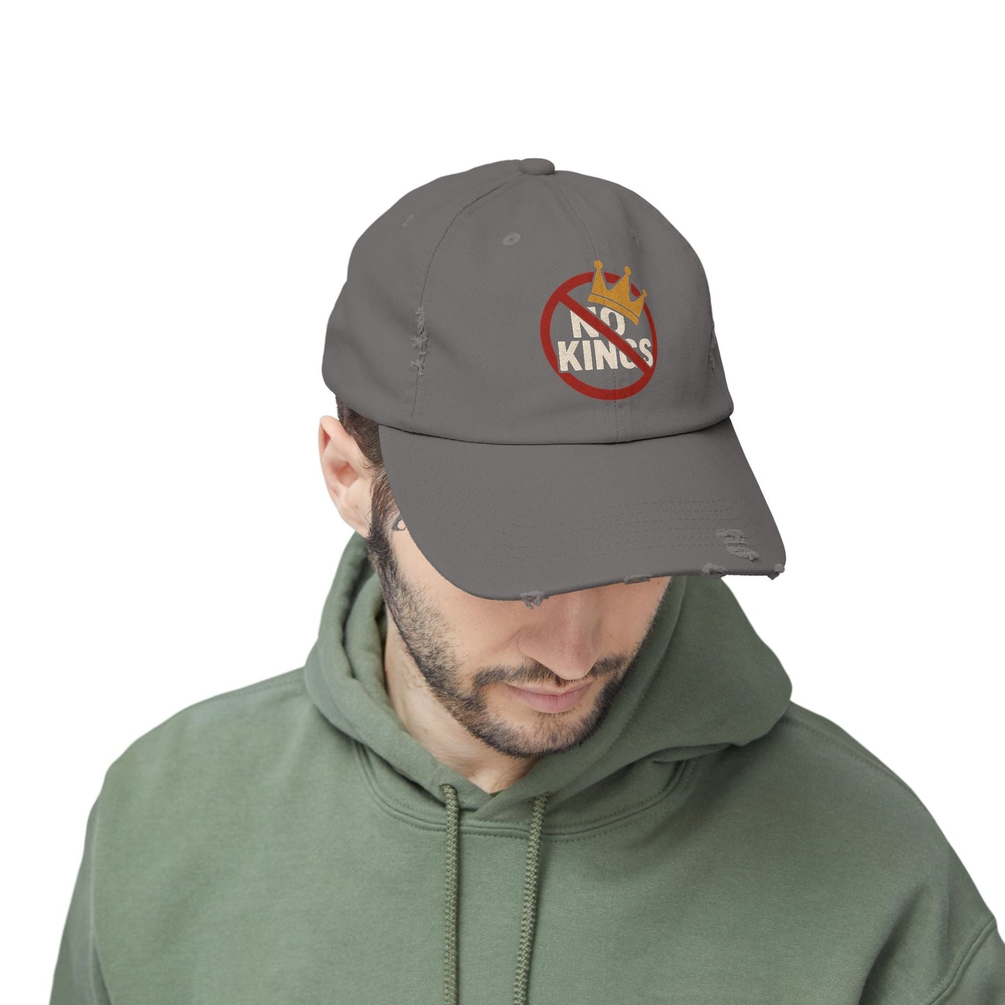 No Kings Distressed Cap