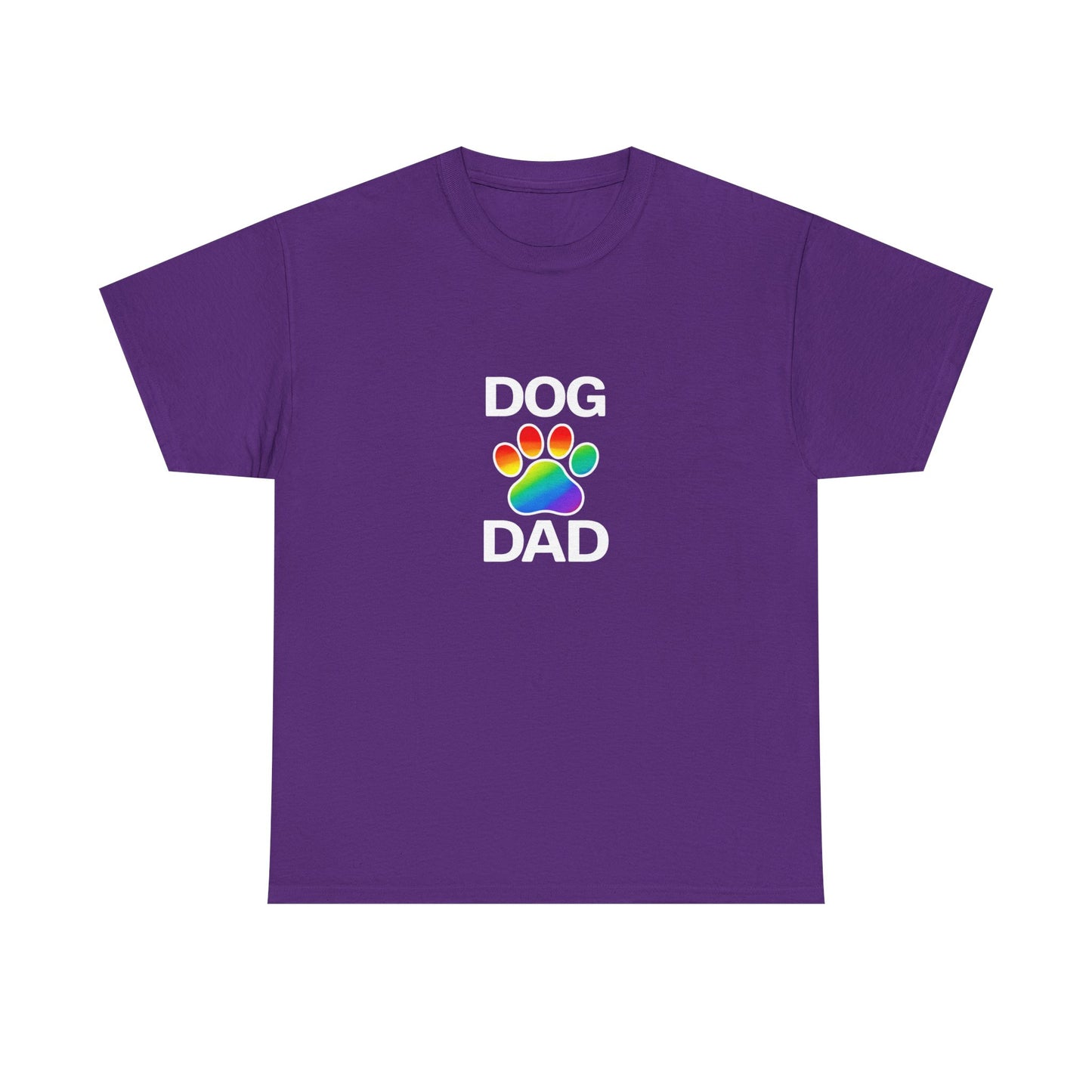 Pride Dog Dad Heavy Duty Unisex Tee Sizes Small - 5XL (11 colors)