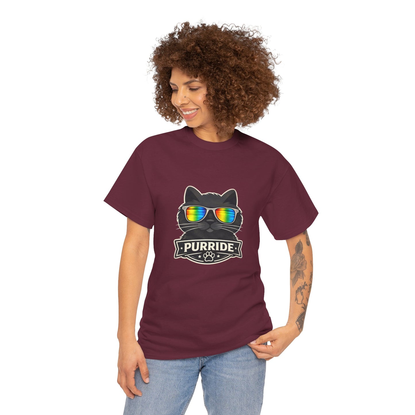 Purride Heavy Duty Unisex Tee Sizes Small - 5XL (11 colors)