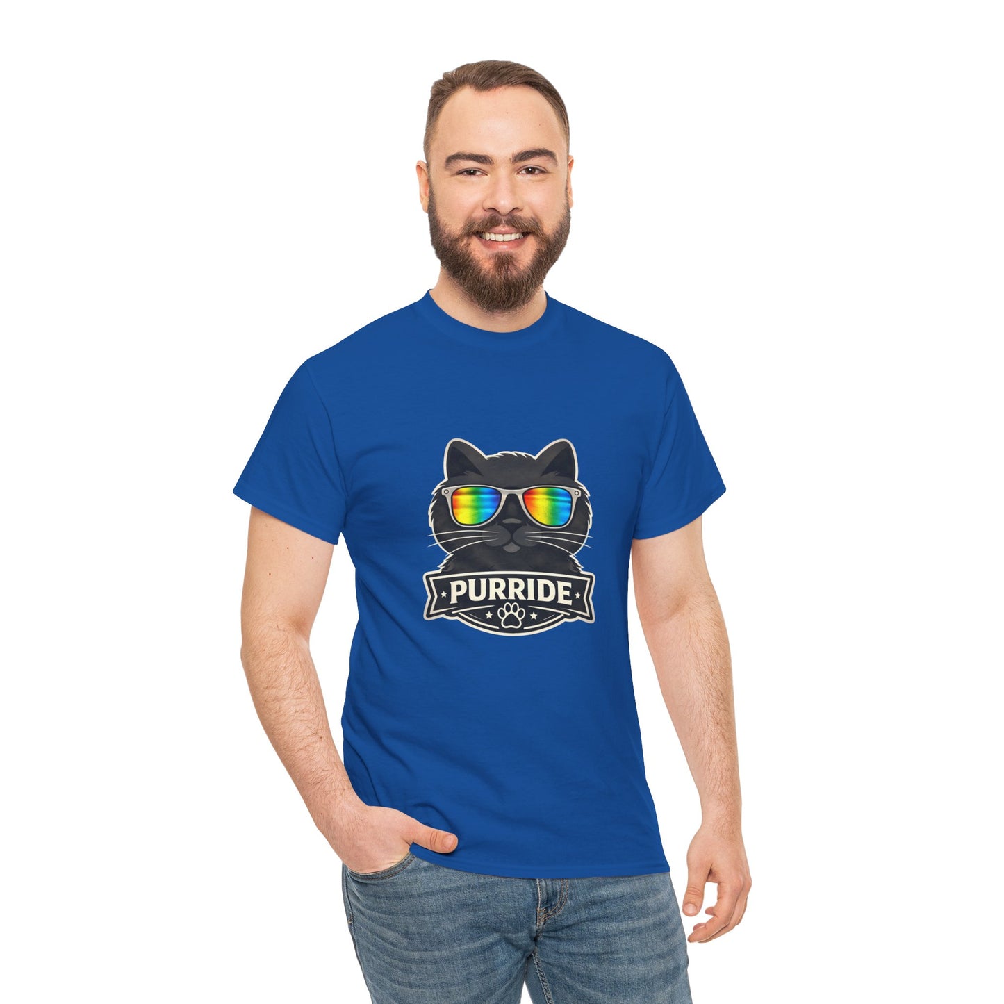 Purride Heavy Duty Unisex Tee Sizes Small - 5XL (11 colors)