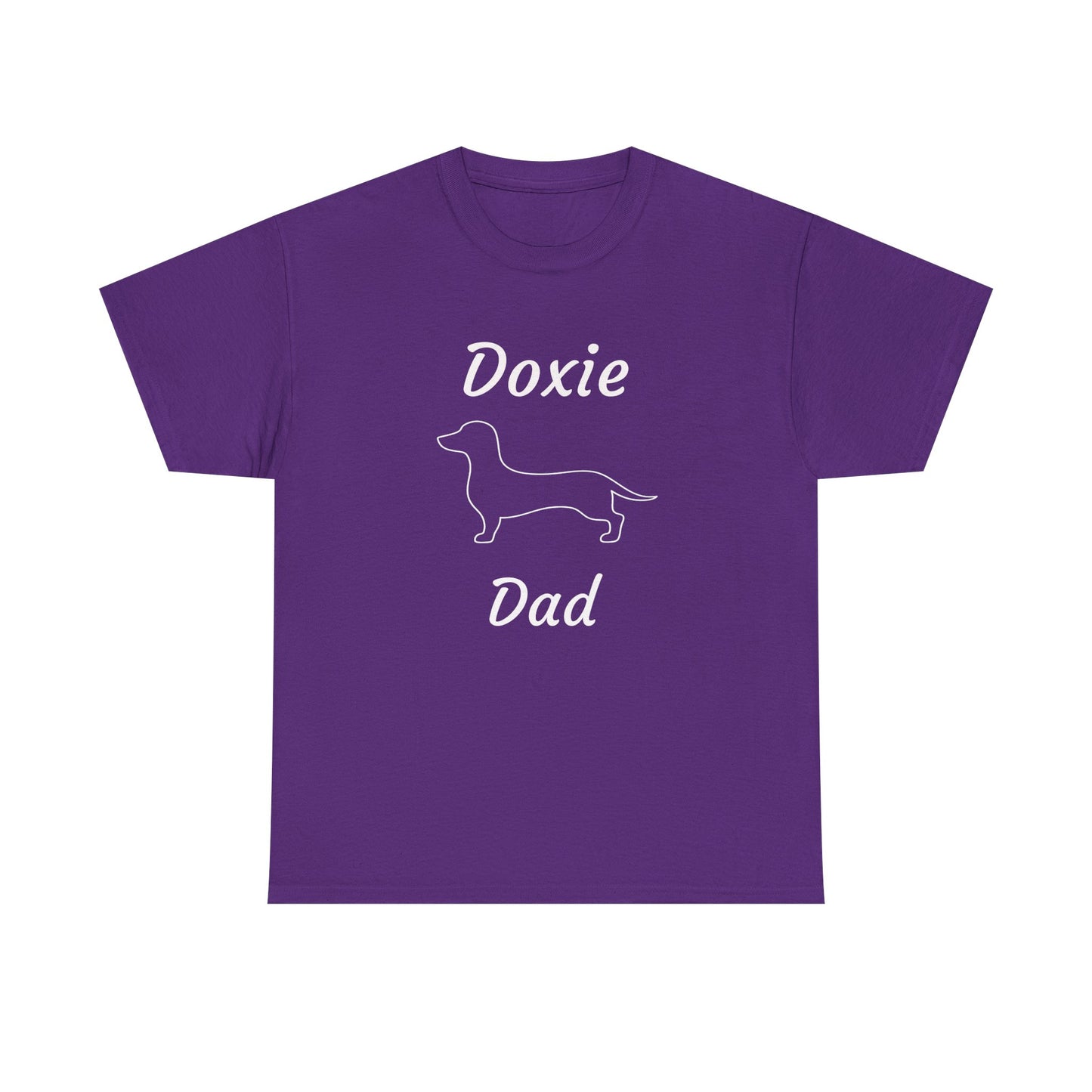 Doxie Dad Heavy Duty Unisex Tee Sizes Small - 5XL (11 colors)