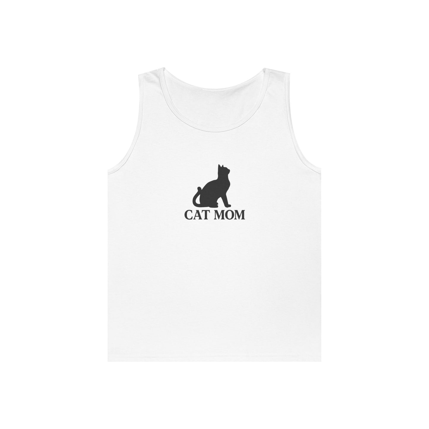 Cat Mom Unisex Heavy Cotton Tank Top
