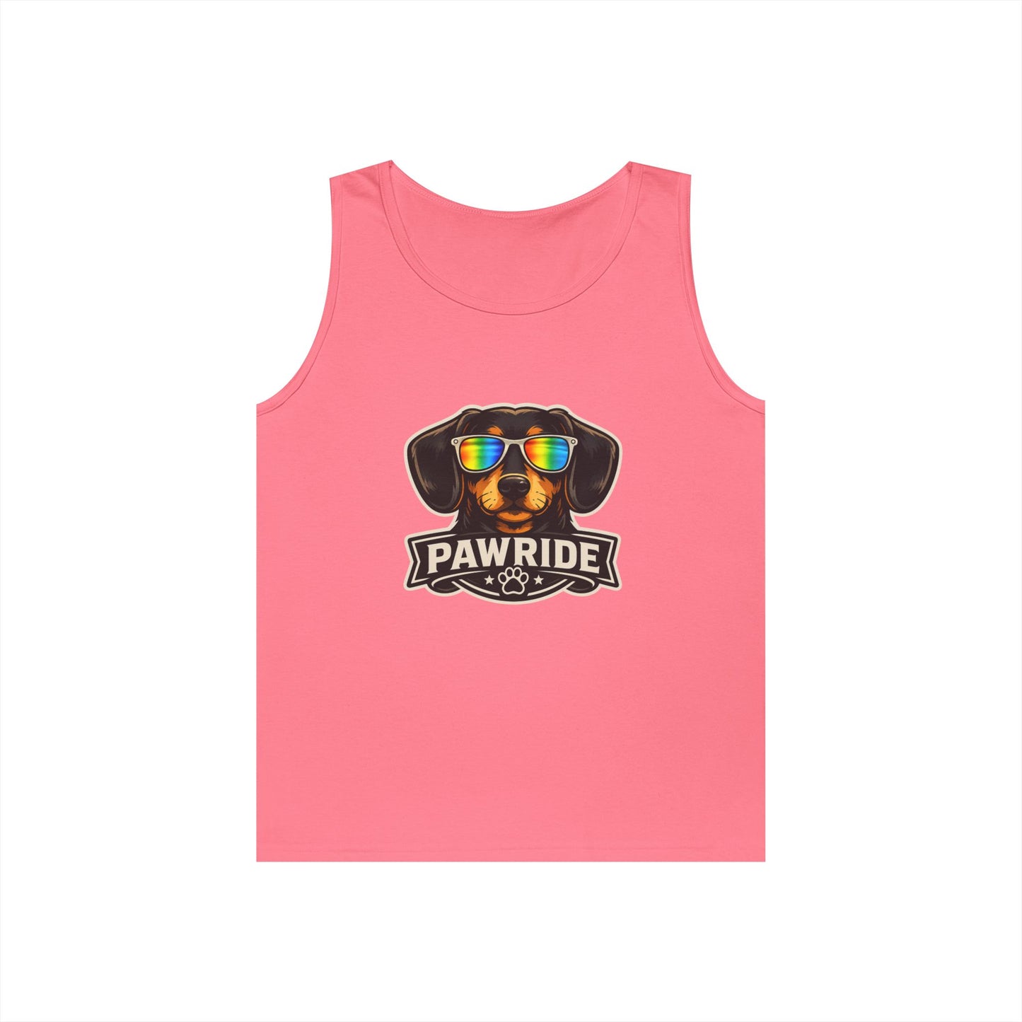 Pawride Unisex Heavy Cotton Tank Top (6 Colors)
