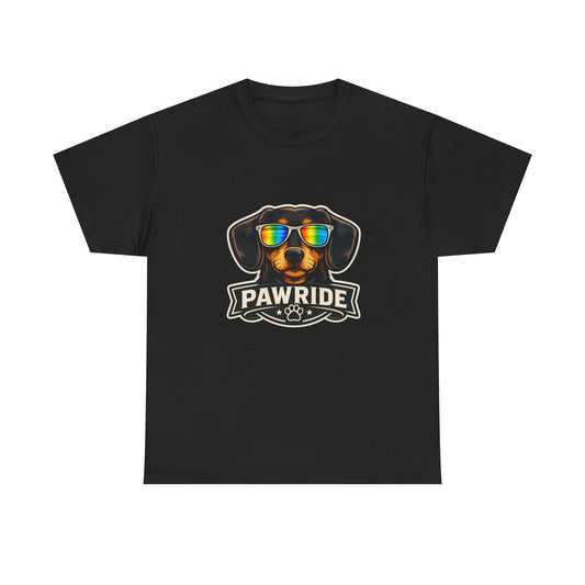 Pawride Heavy Duty Unisex Tee Sizes Small - 5XL (11 colors)
