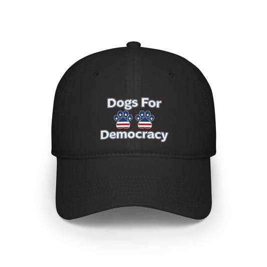 Dogs for Democracy Low Profile Baseball Cap
