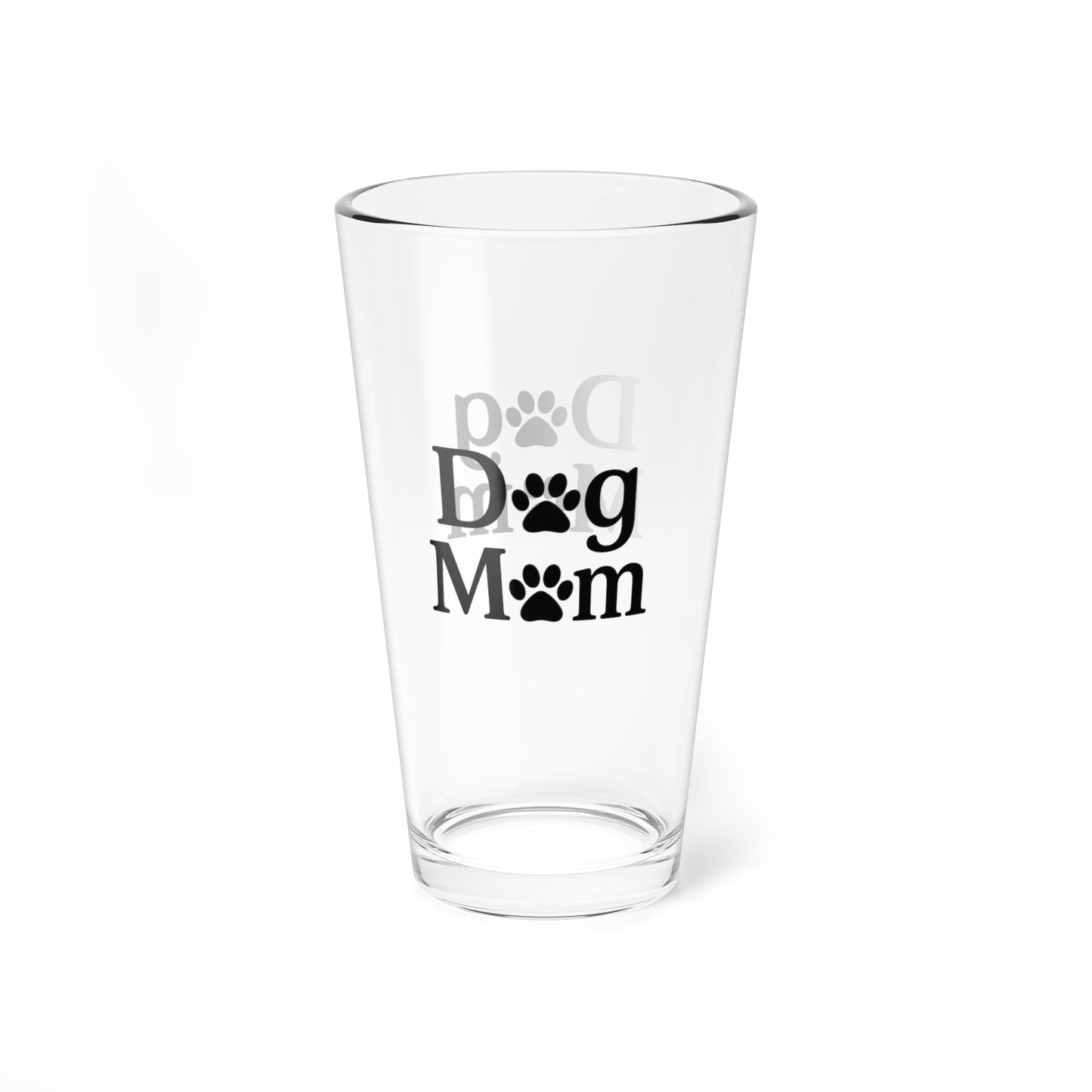 Dog Mom Mixing Glass, 16oz