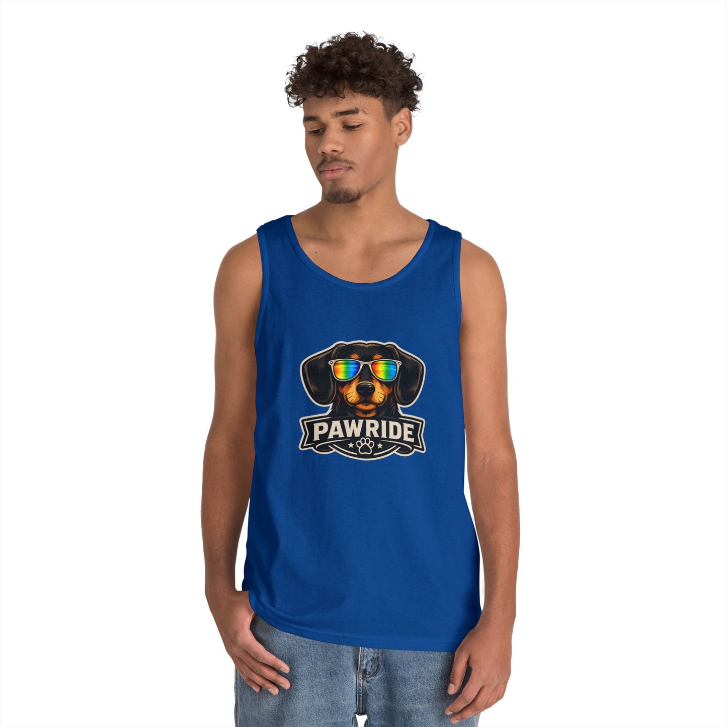Pawride Unisex Heavy Cotton Tank Top (6 Colors)