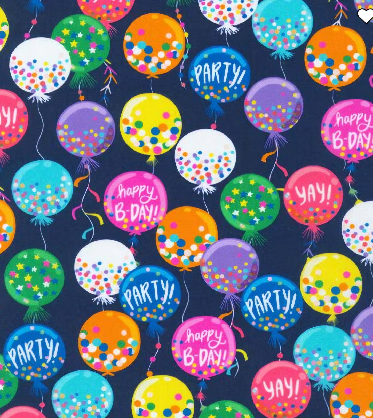 Happy Birthday Balloons Bandana