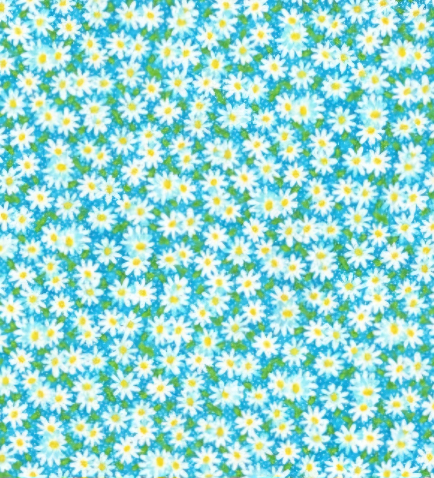 Teal Daisy Bandana