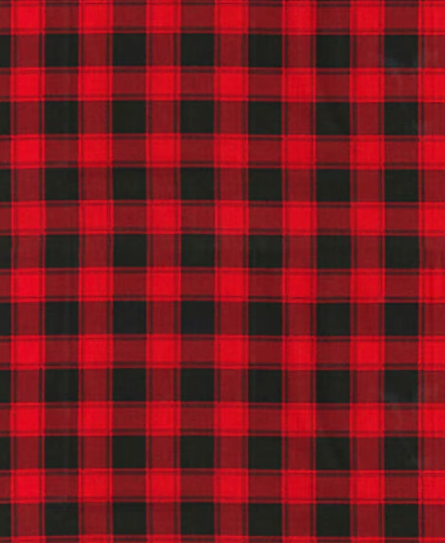 Red and Black Check Bandana