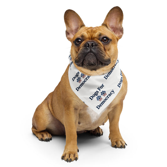 Dogs For Democracy All Over Print Bandana