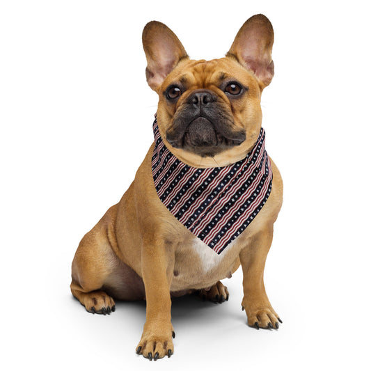 Red White and Blue Stars and Stripes Bandana