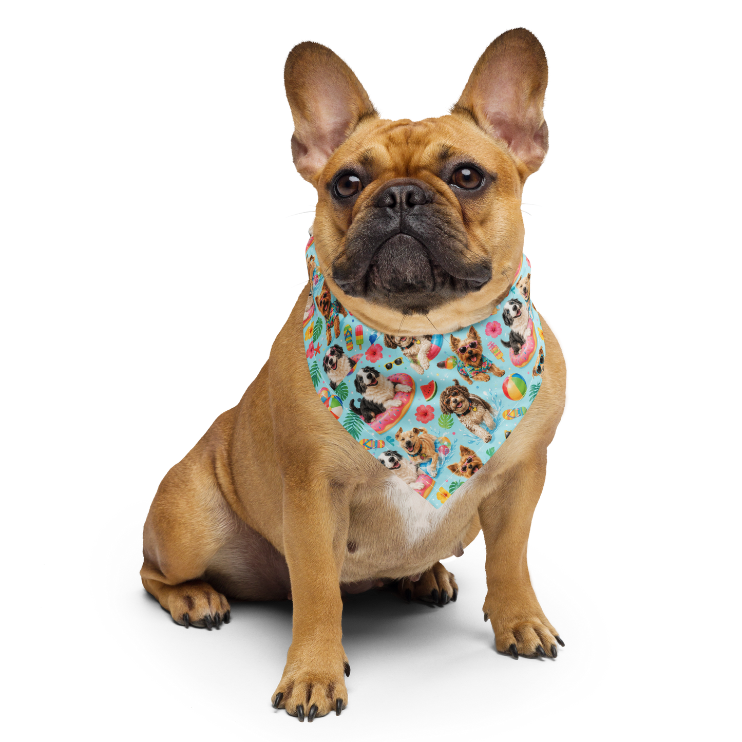 Summer Pups All-over Print Bandana
