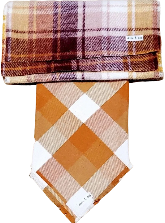 Autumn Bandana & Scarf Set